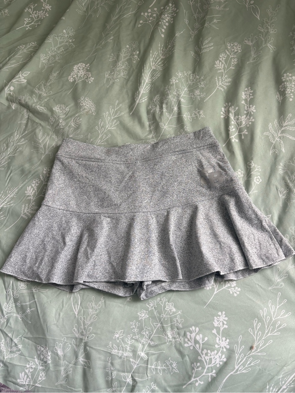 BB Gray Tennis Skirt